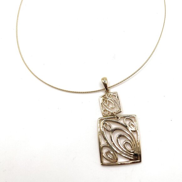 Lia Sophia Gold Trellis Necklace - 2969 - Picture 1 of 2